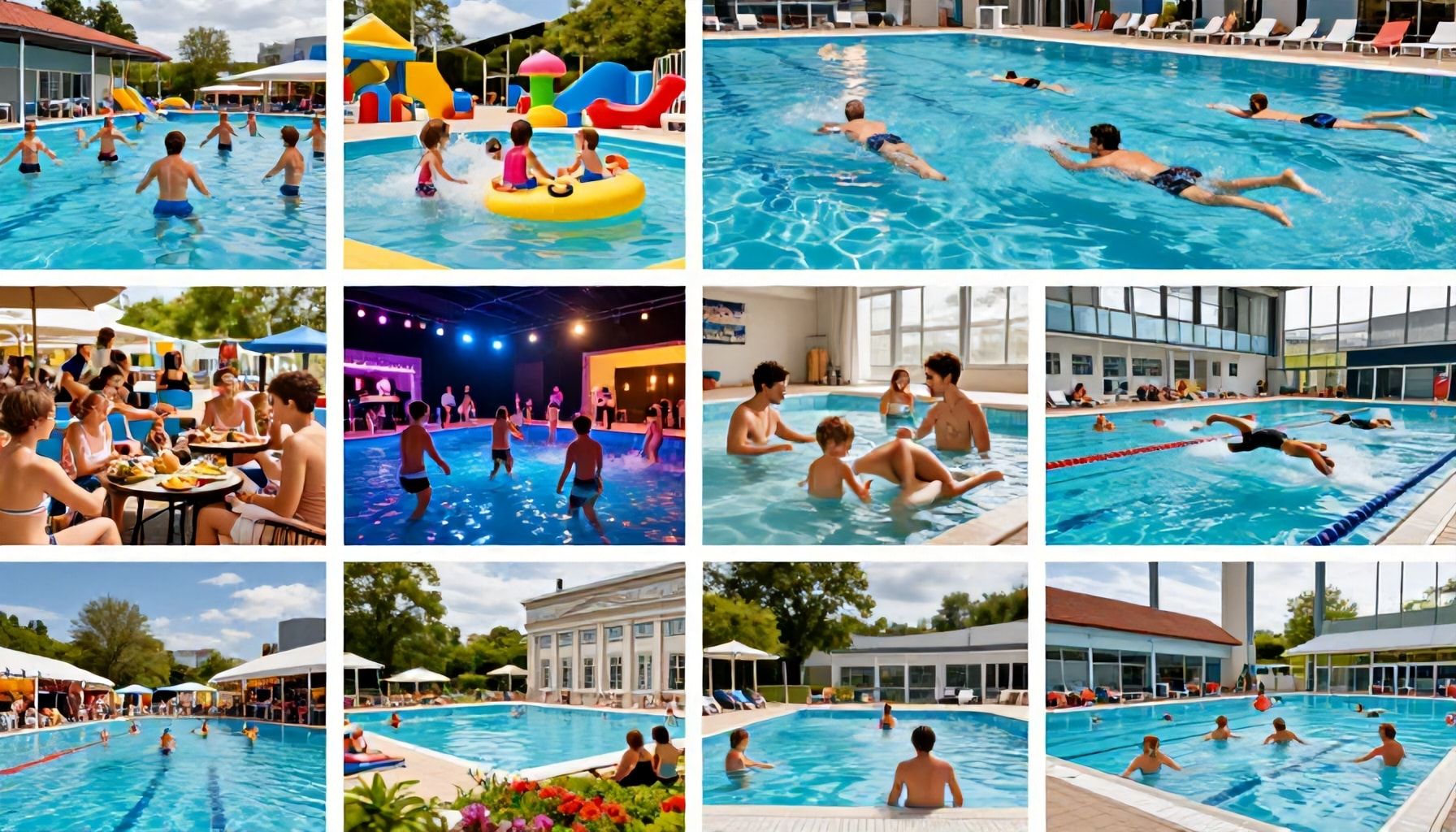 Angebote in verschiedenen Schwimmbädern