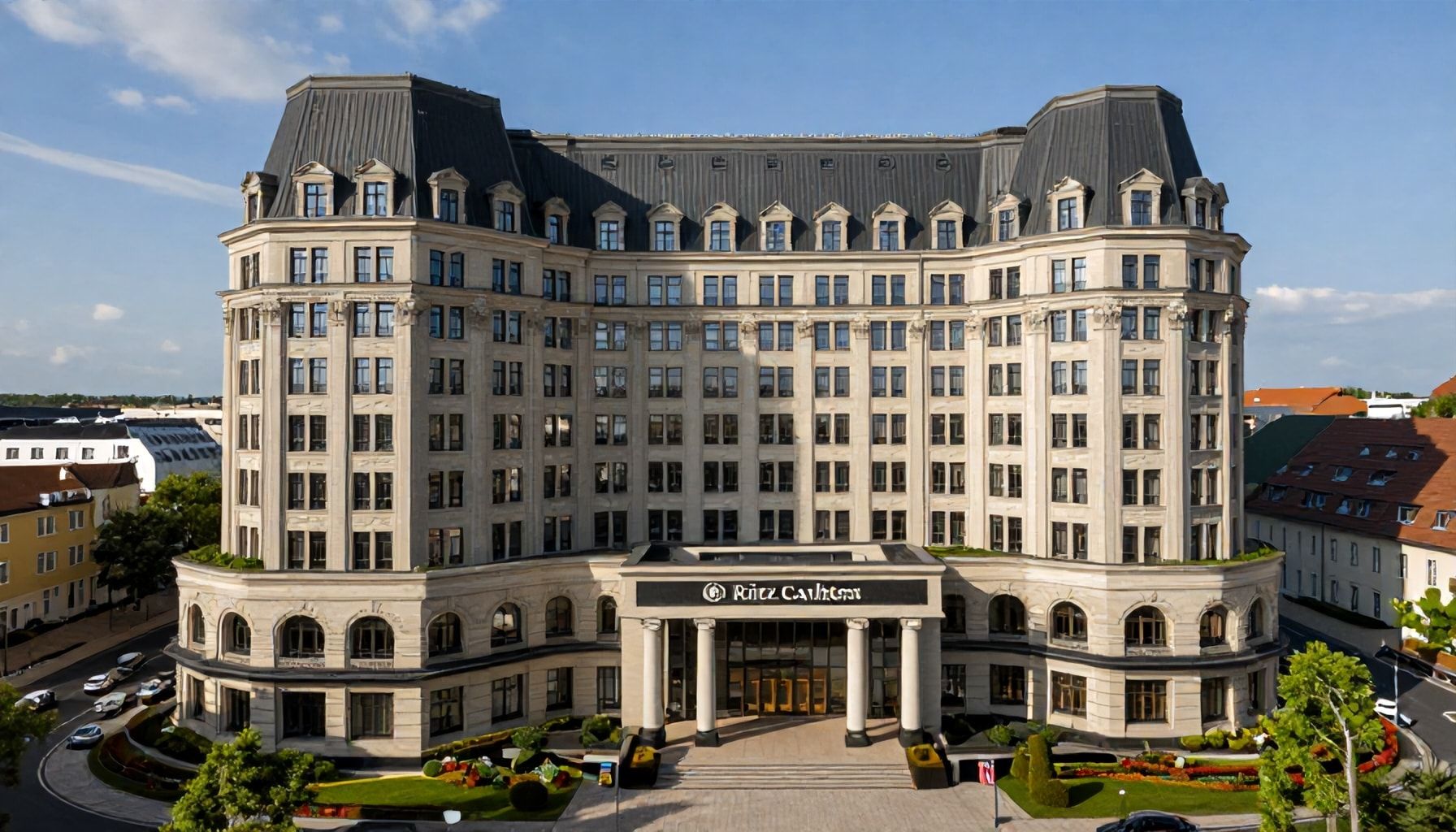 Architektonische Meisterleistung mit 225 Zimmern