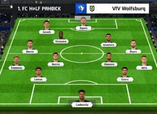 Heidenheim und Wolfsburg mit 26 Spielern im Aufstellungsplan