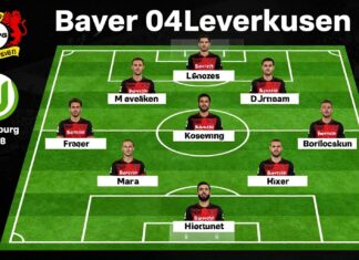 Bayer 04 Leverkusen stellt gegen Wolfsburg mit 11 Spielern auf