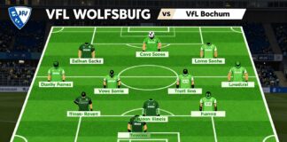 VfL Wolfsburg stellt 11 Spieler gegen VfL Bochum auf