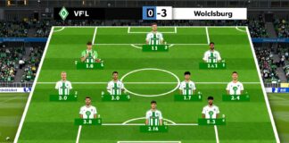 Werder Bremen und VfL Wolfsburg stellen 11 Spieler pro Team auf