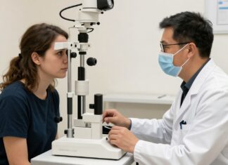 Augenarzt in Wolfsburg behandelt 500 Patienten im Monat