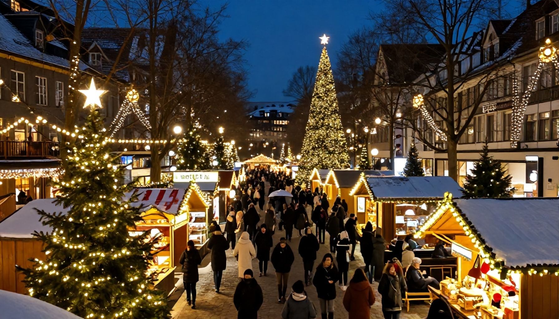Ausblick auf ein festliches Wintererlebnis