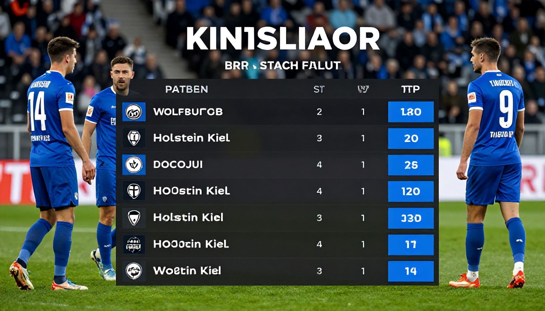 Auswirkungen auf die Tabelle