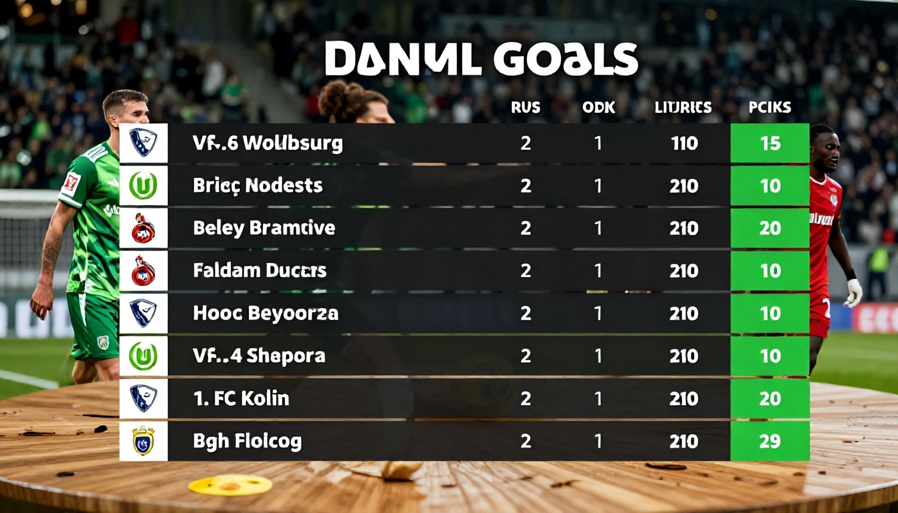 Auswirkungen auf die Tabelle und die Saisonziele