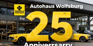 Autohaus Wolfsburg Hoffmann feiert 25-jähriges Jubiläum mit Rekordverkauf