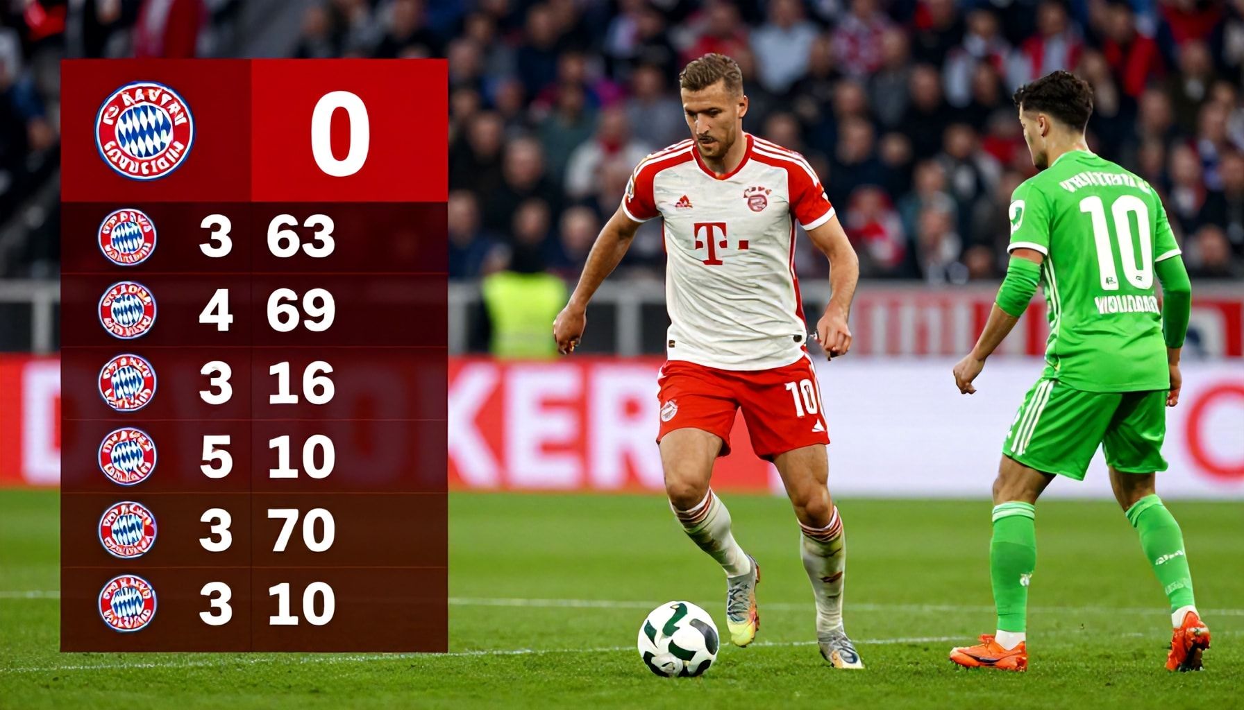 Bayerns Dominanz in der Bundesliga