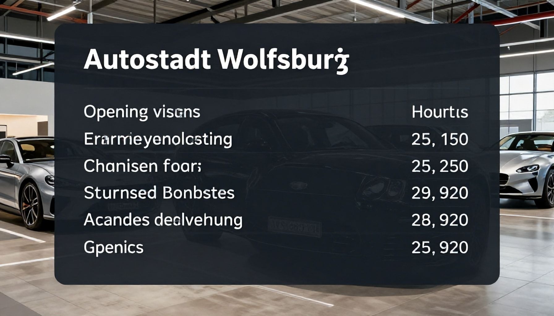 Besucherinformationen und Öffnungszeiten