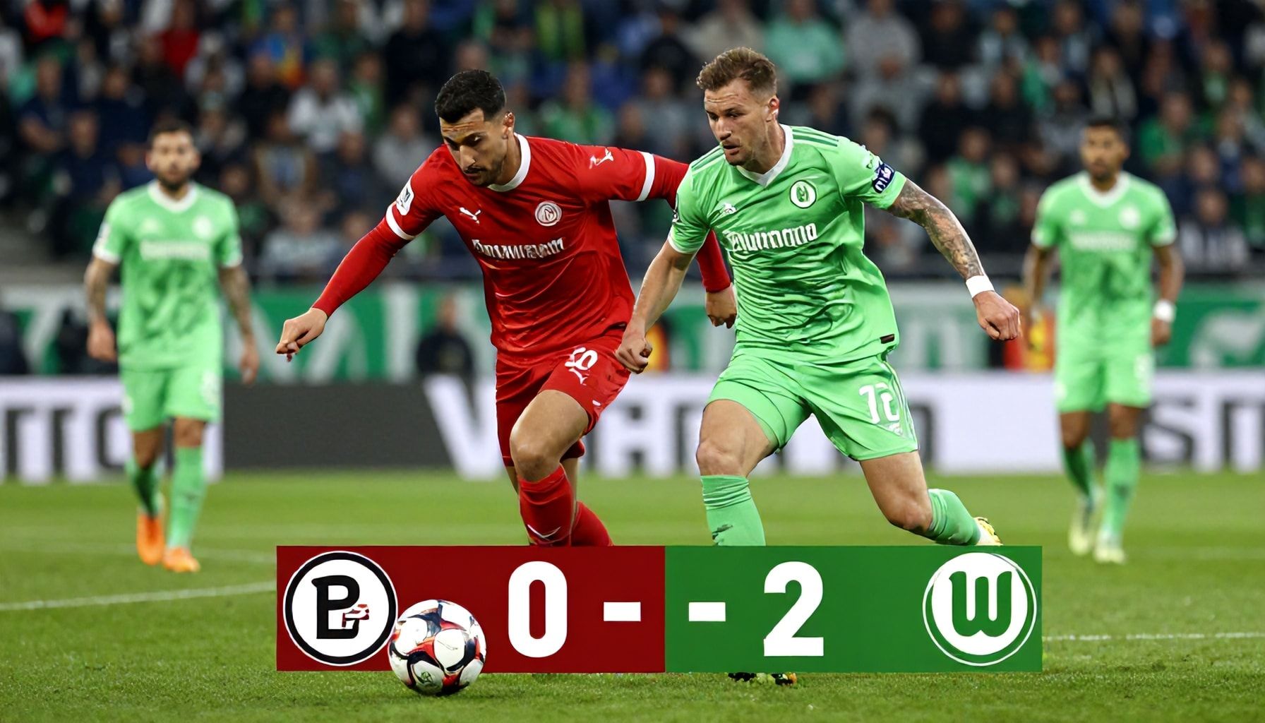 Bremen dominiert die zweite Halbzeit