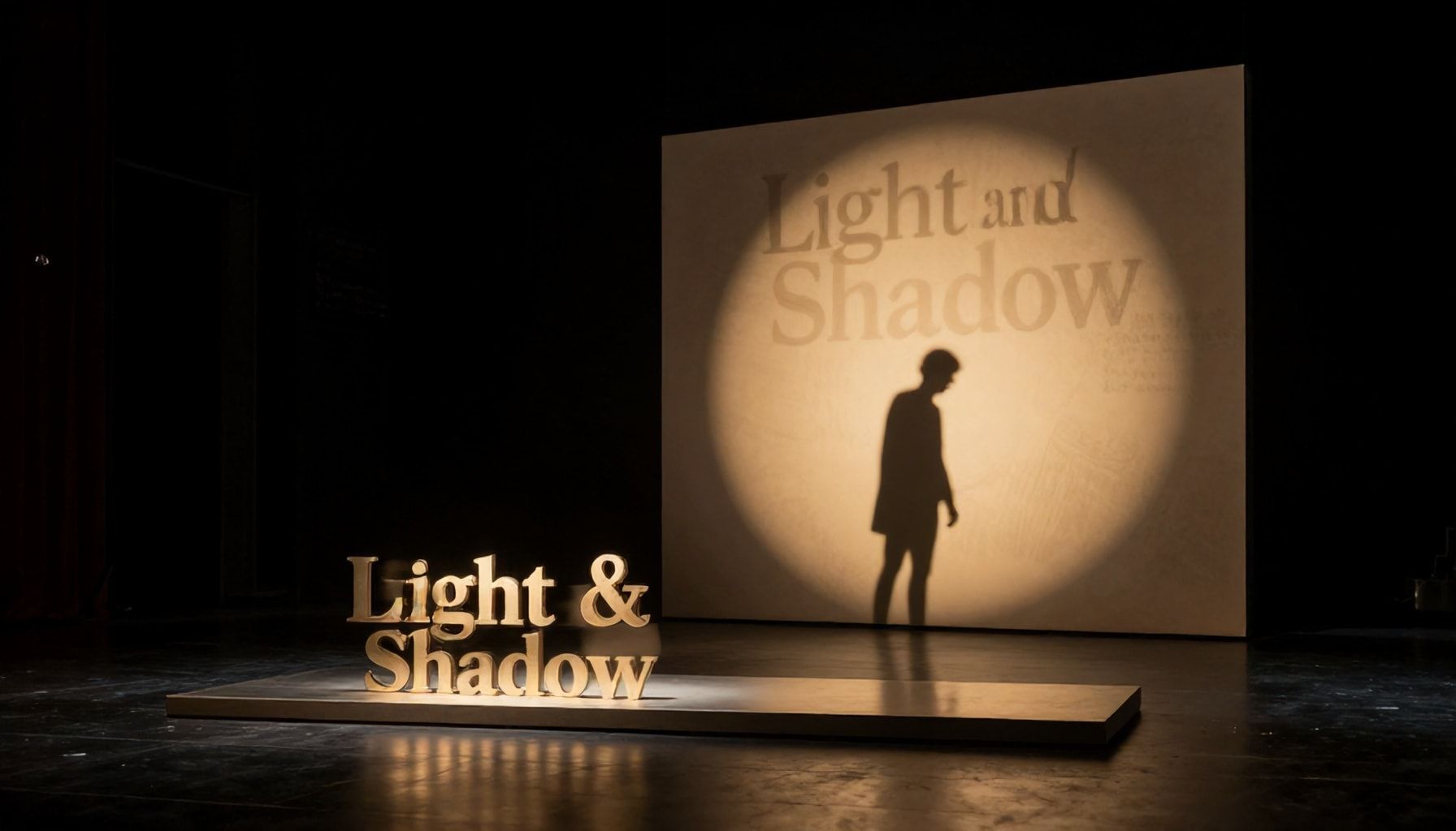 Das Jubiläumsstück "Licht und Schatten