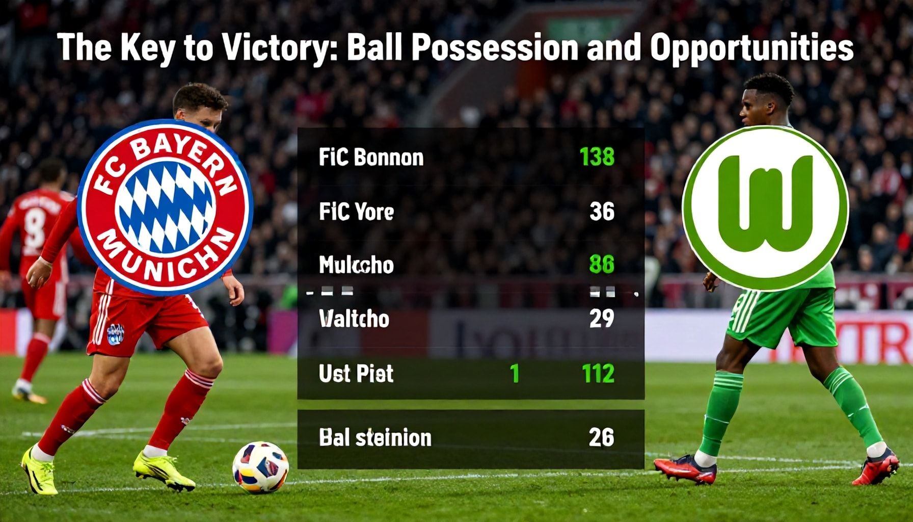 Der Schlüssel zum Sieg: Ballbesitz und Chancen