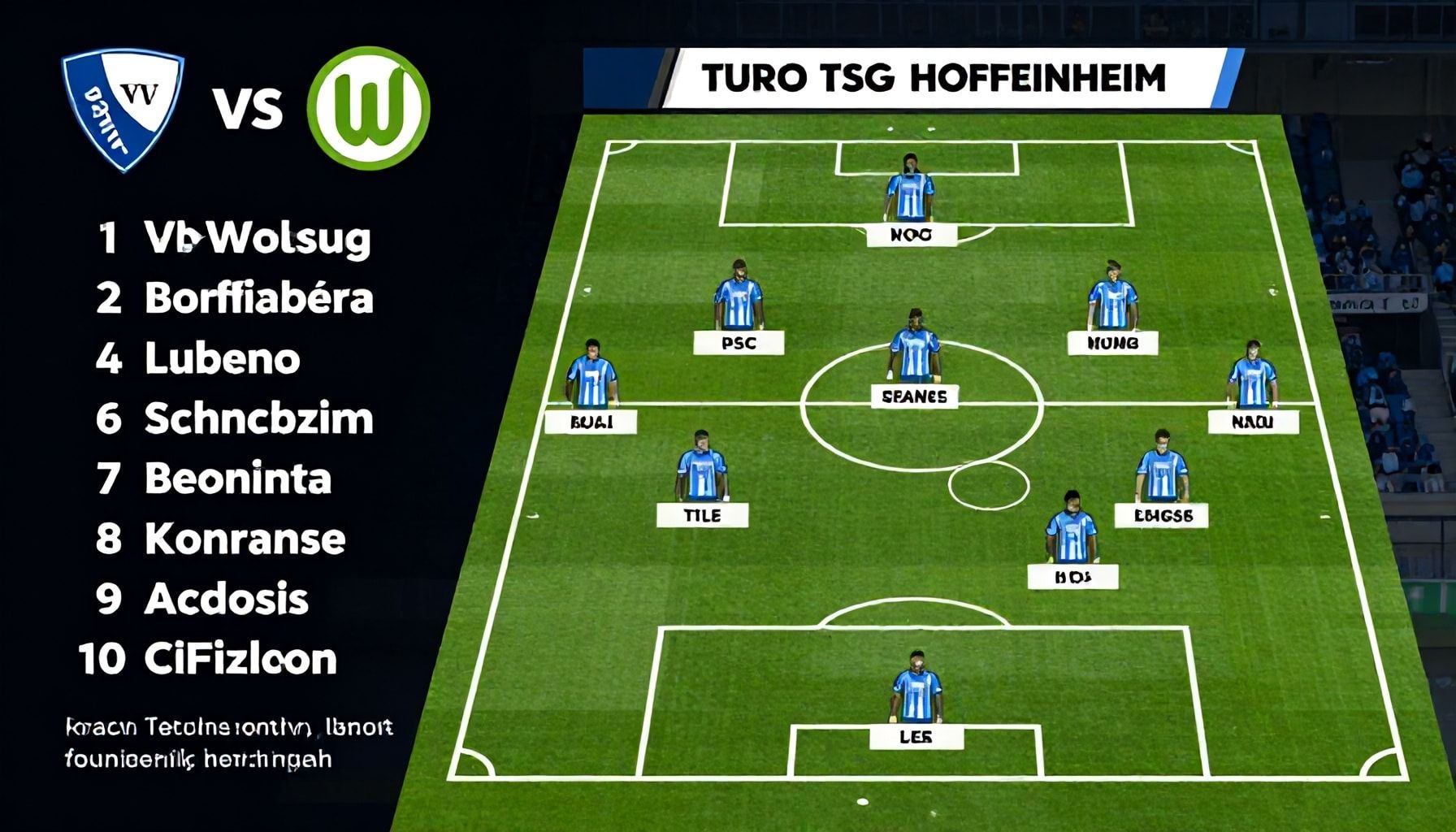 Die aktuelle Aufstellung im Detail