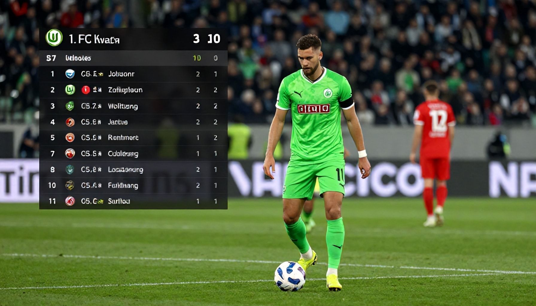 Die aktuelle Tabellensituation