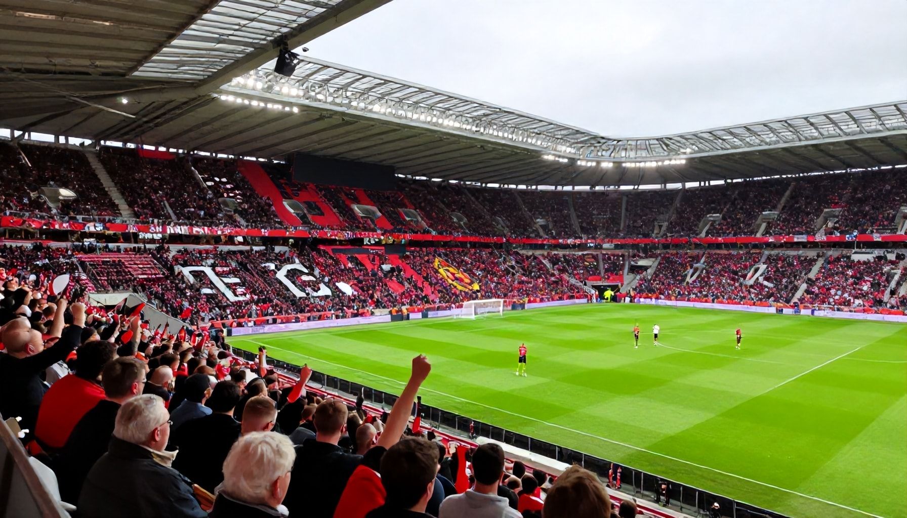 Die Atmosphäre im BayArena
