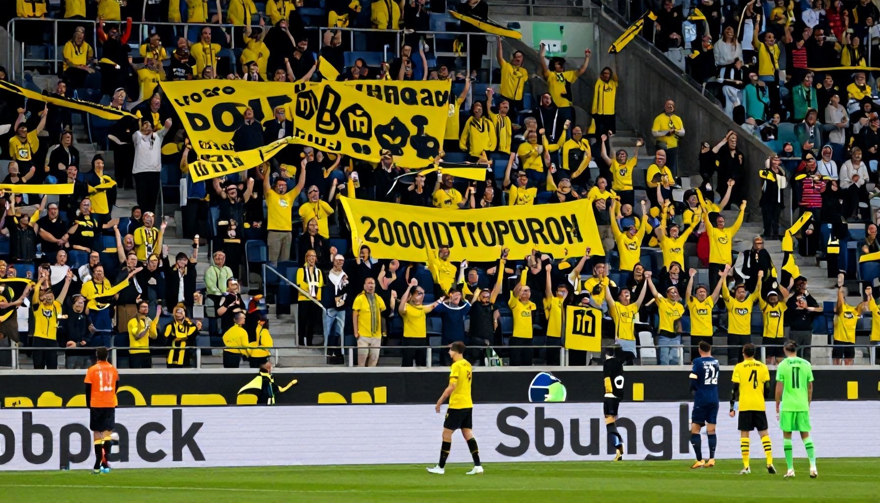 Die Atmosphäre mit 20.000 Fans