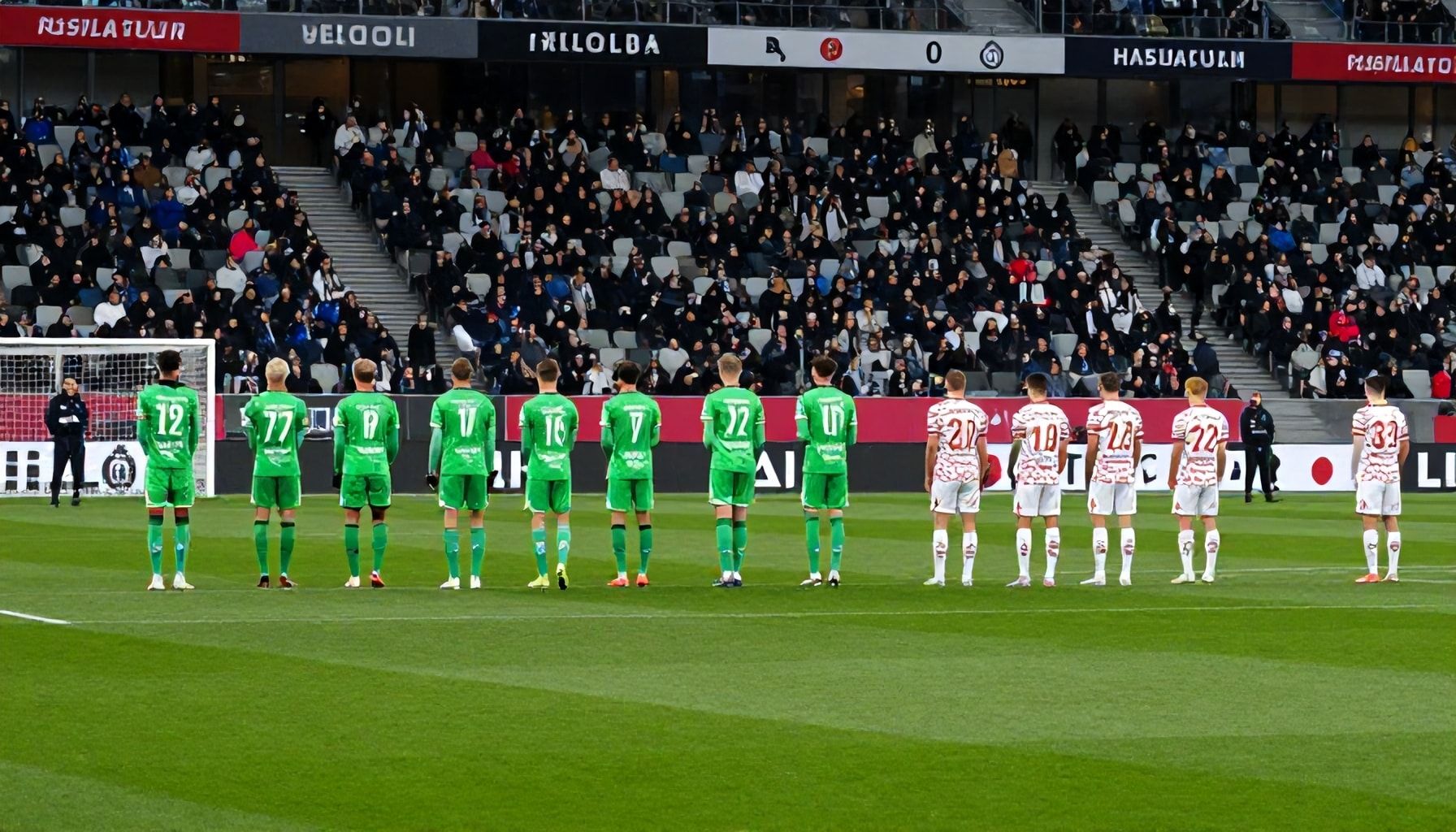 Die Aufstellung der Wölfe