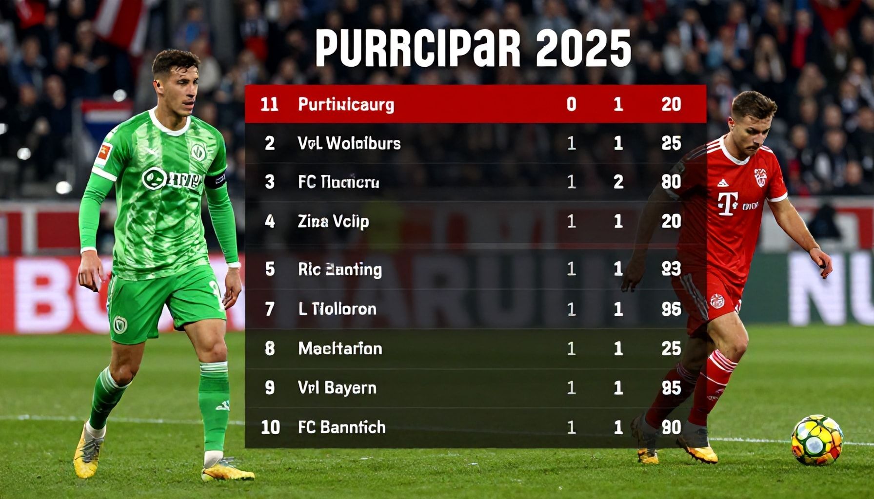 Die Auswirkungen auf die Bundesliga-Tabelle