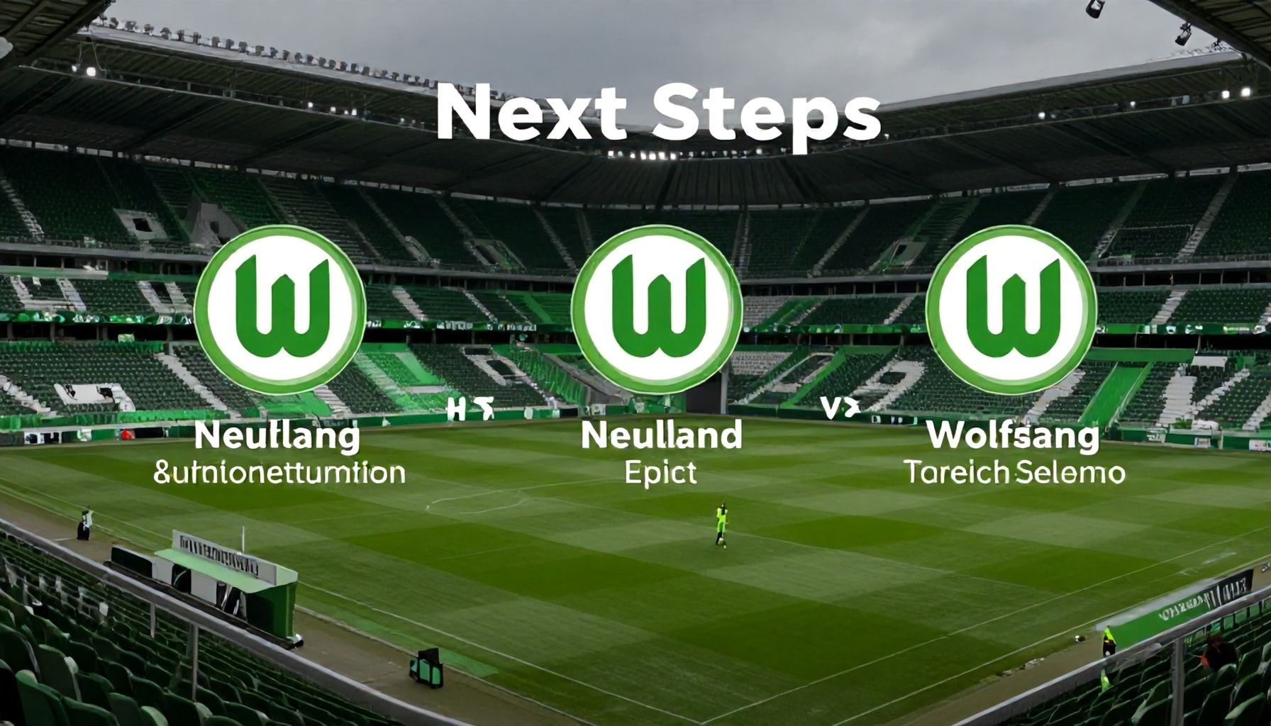 Die nächsten Schritte der Planung