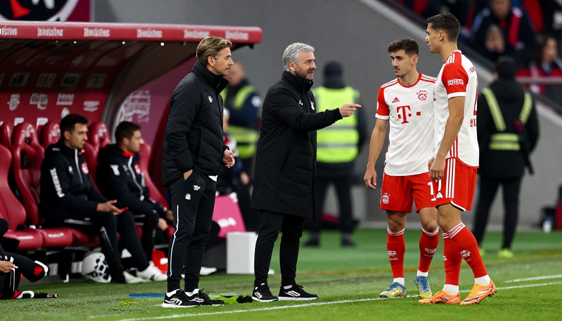 Die Reaktionen der Trainer