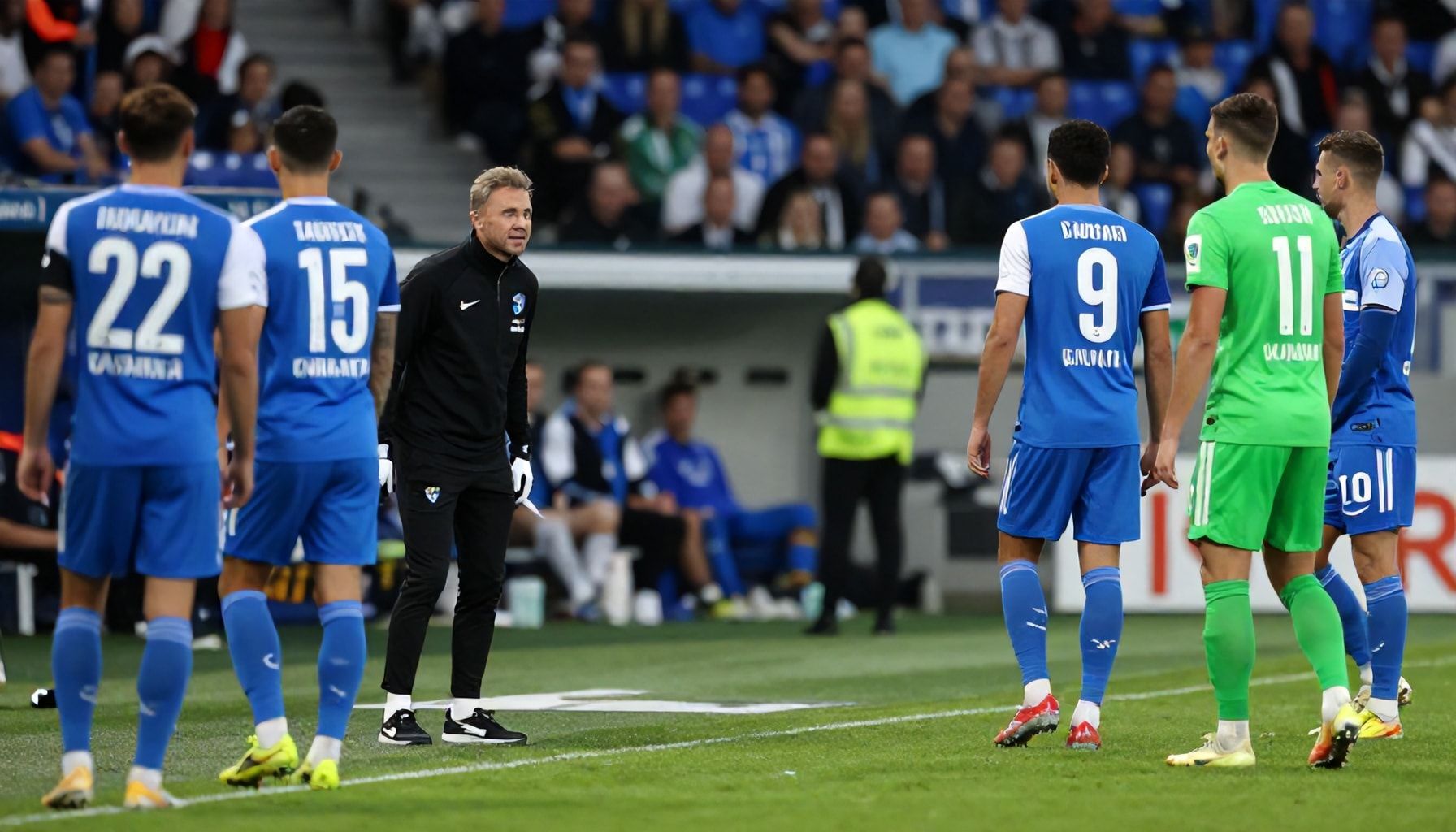 Die Reaktionen der Trainer und Spieler