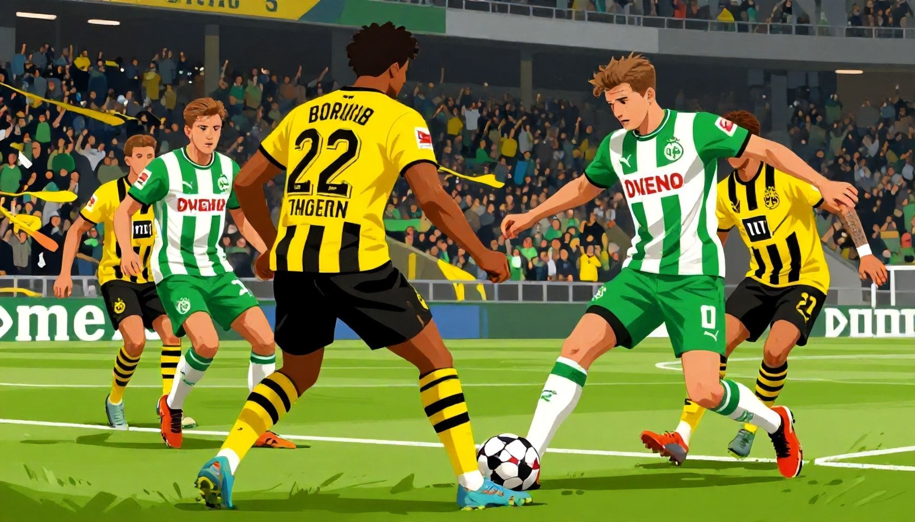 Die Rivalität zwischen Dortmund und Wolfsburg