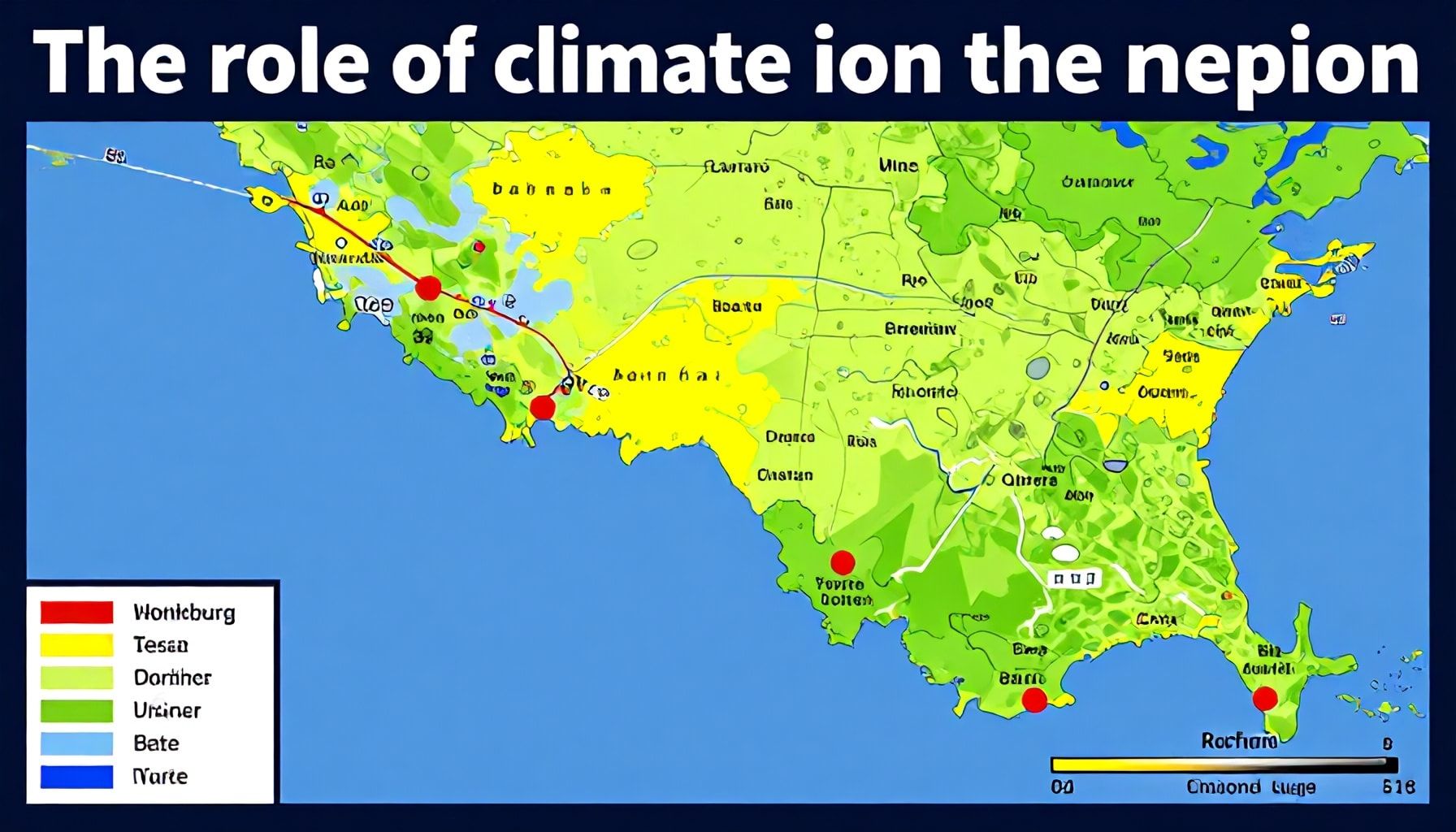 Die Rolle des Klimawandels in der Region