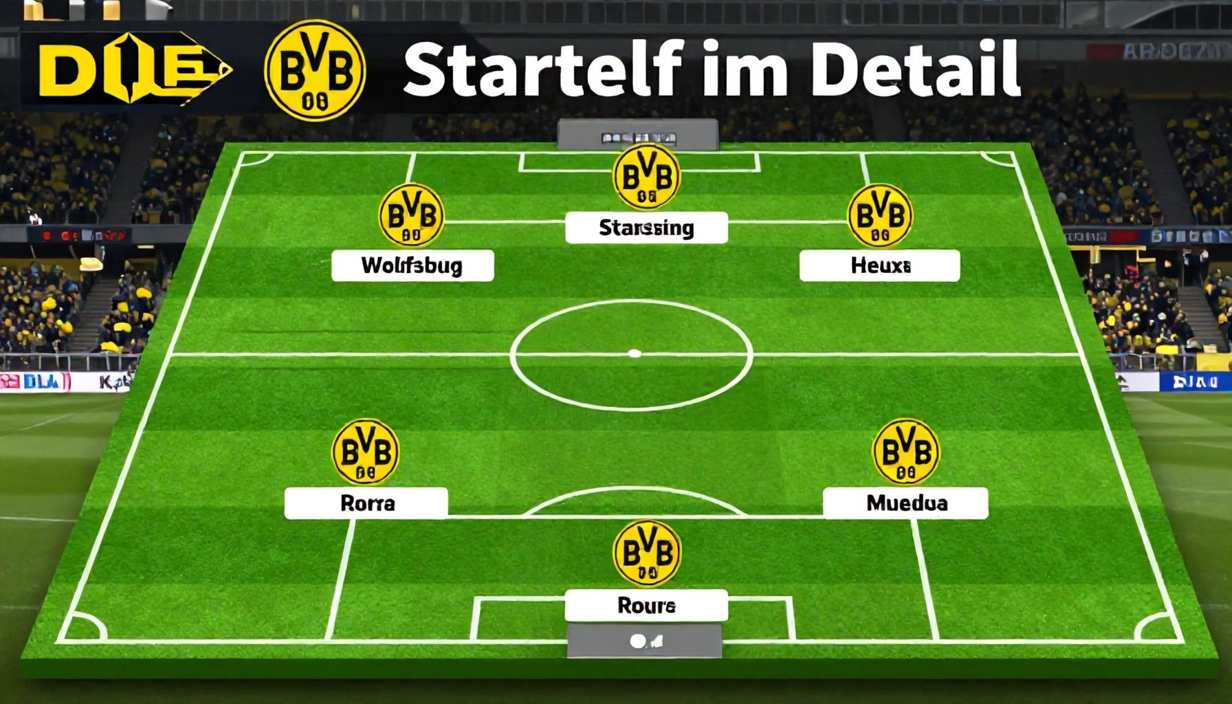 Die Startelf im Detail