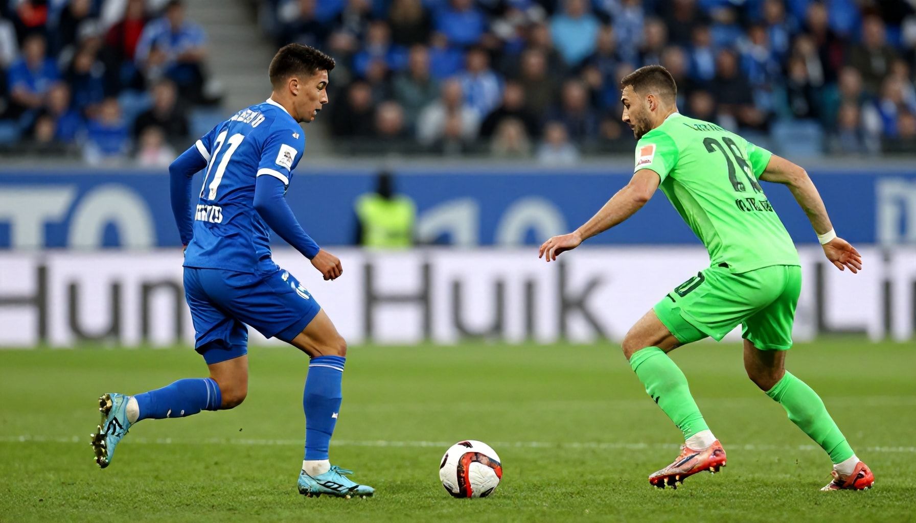 Die Teams im direkten Vergleich