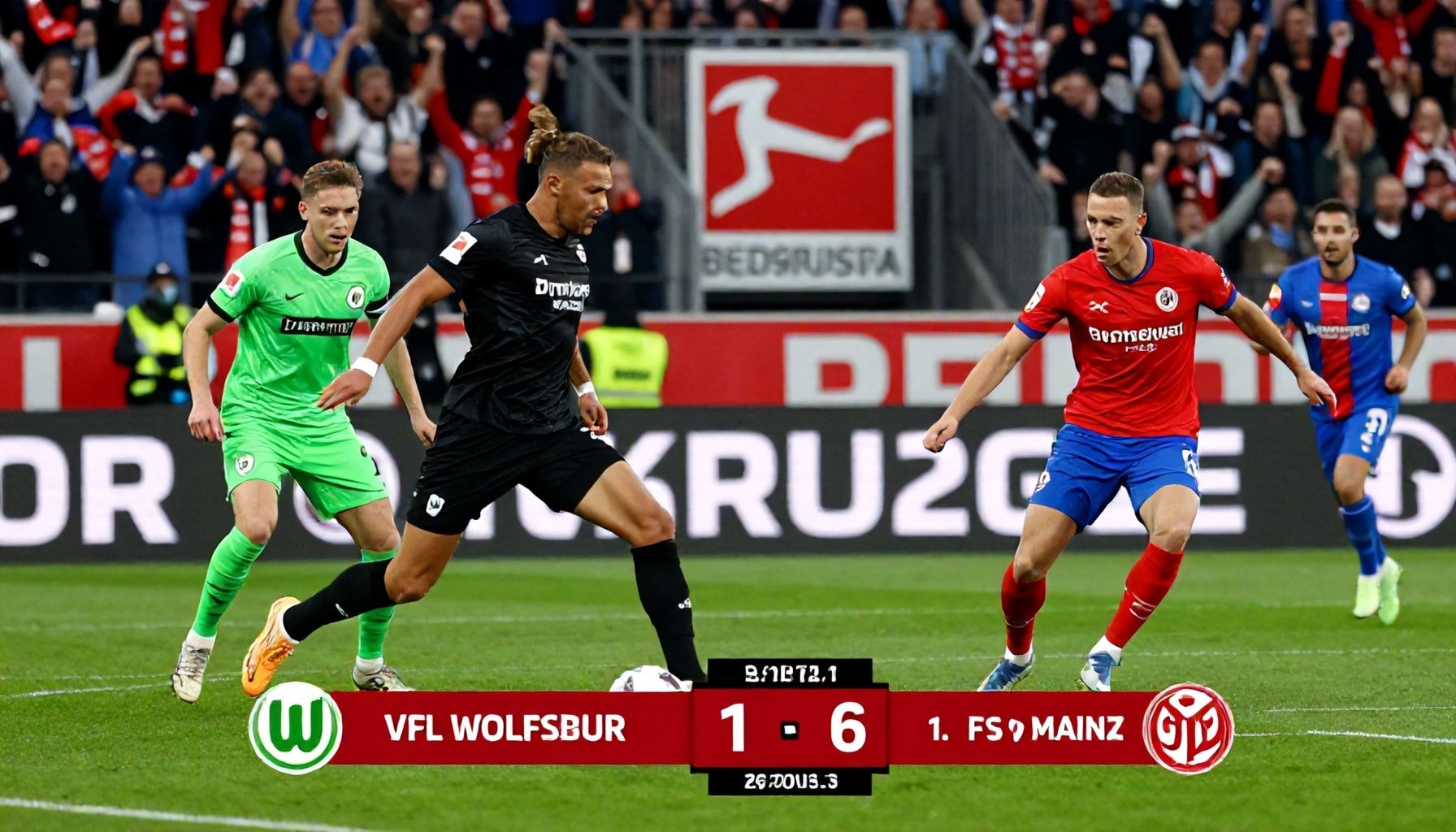 Die Tore im spannenden Bundesliga-Auftakt