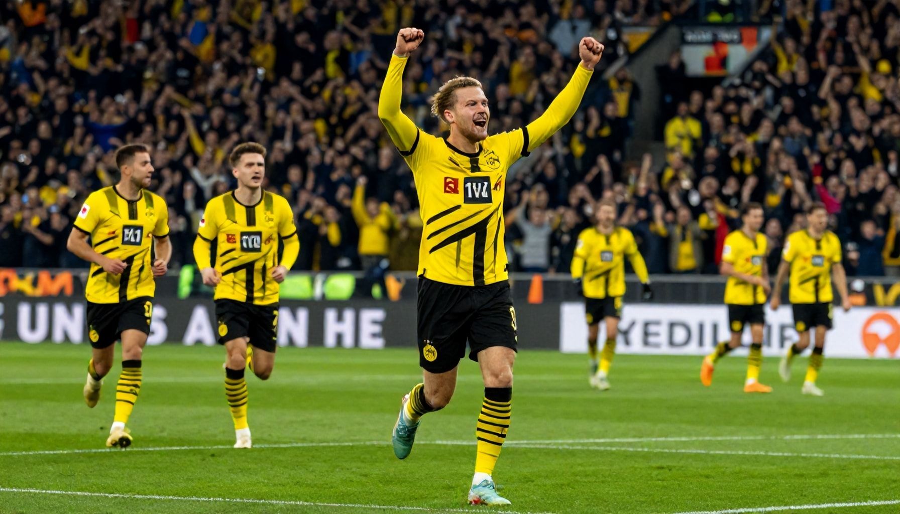 Dortmunds Reaktion und Ausgleich in der zweiten Halbzeit