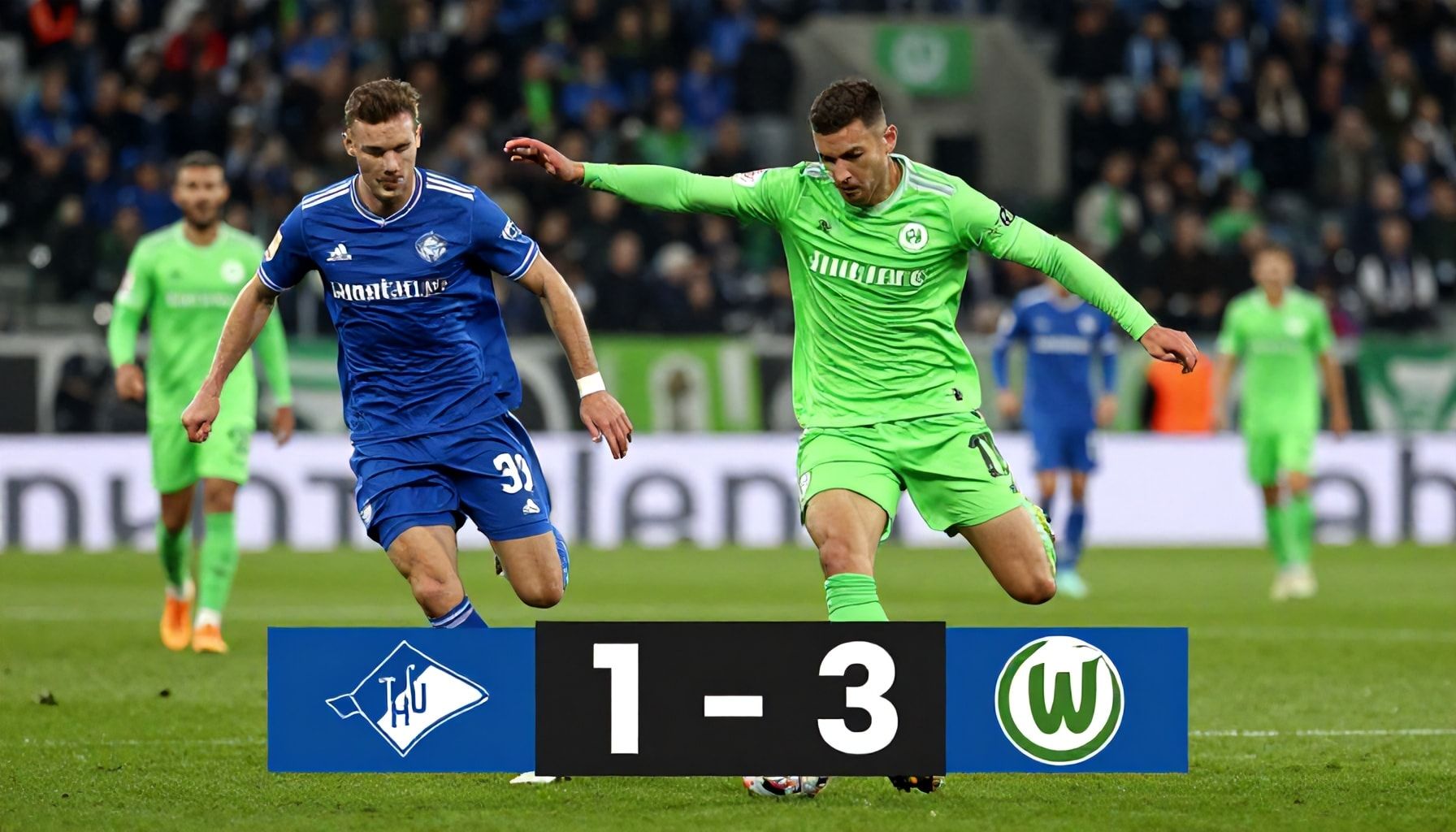 Dramatische Wendung in der zweiten Halbzeit