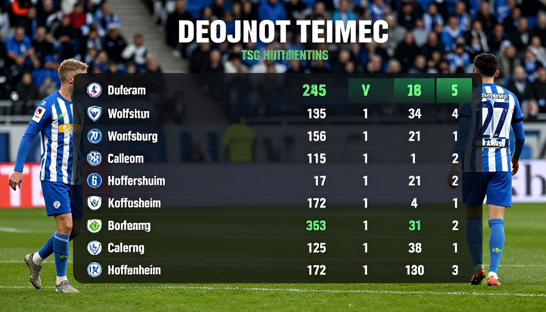 Ein Blick auf die Torflut der letzten Begegnungen