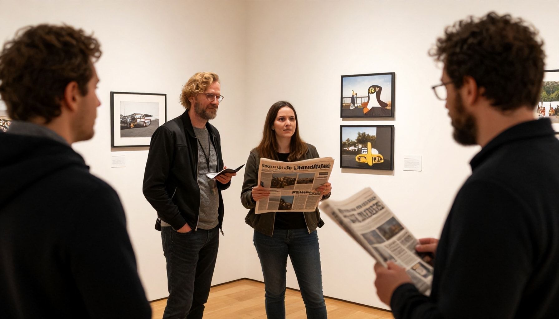 Ein Blick hinter die Kulissen der Ausstellung