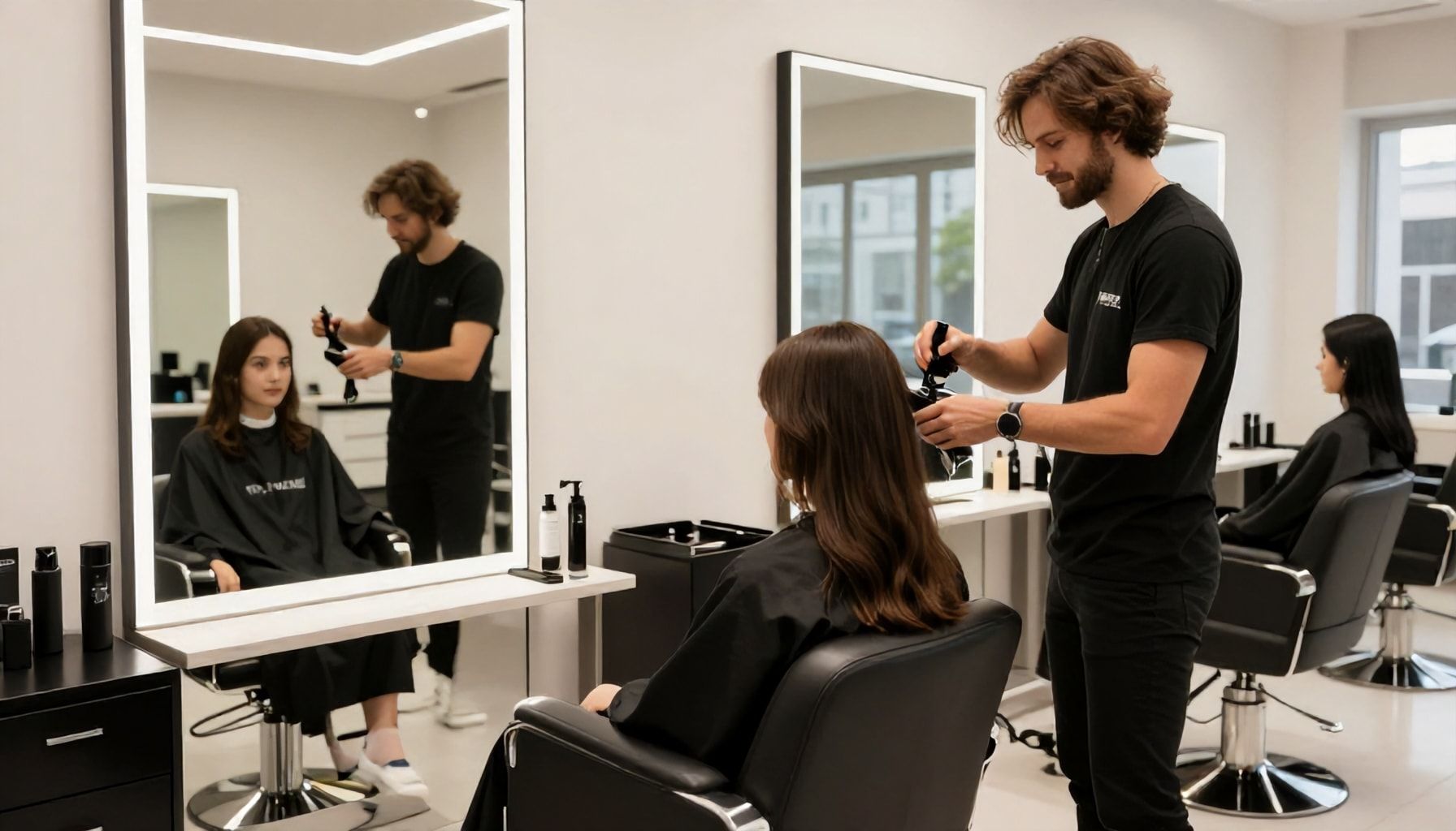 Ein Blick in den modernen Salon