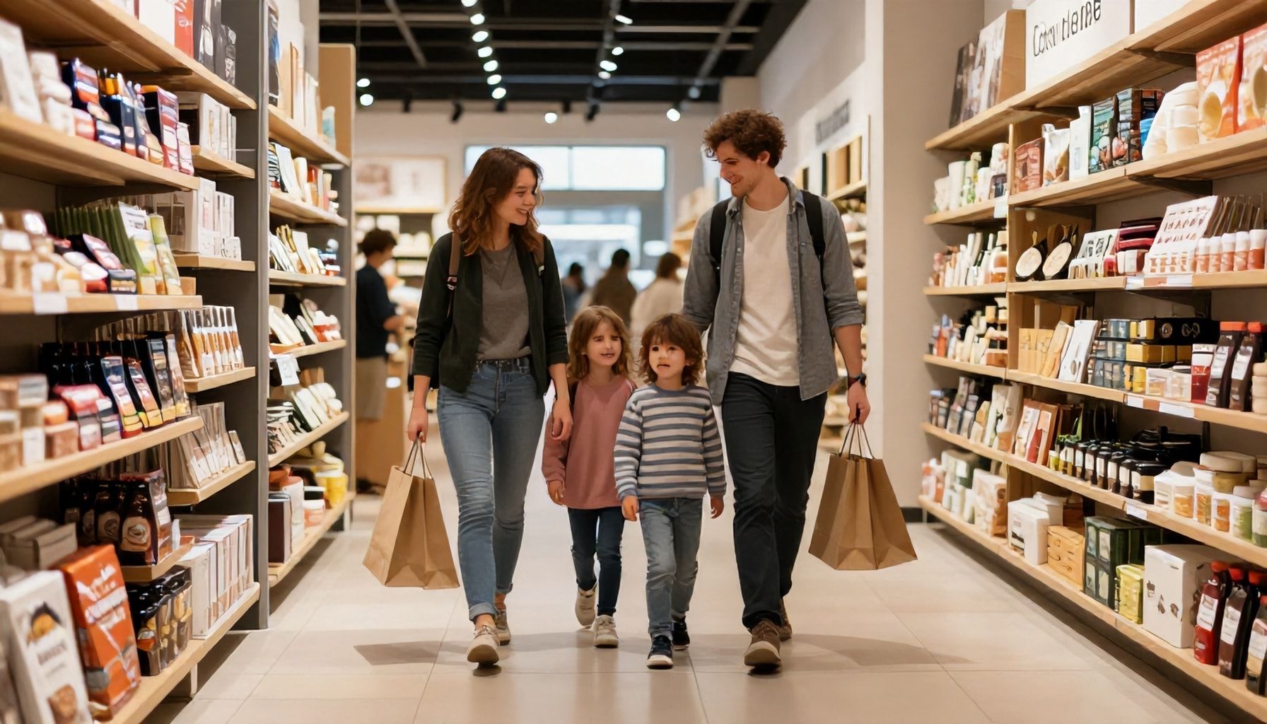 Ein Einkaufserlebnis für die ganze Familie