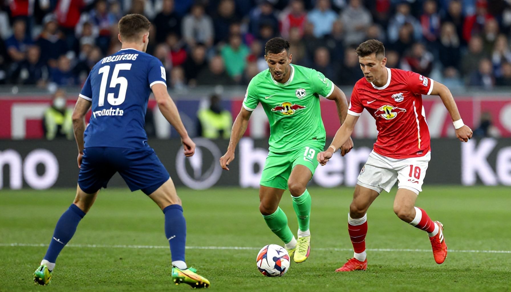 Ein spannendes Duell auf dem Rasen