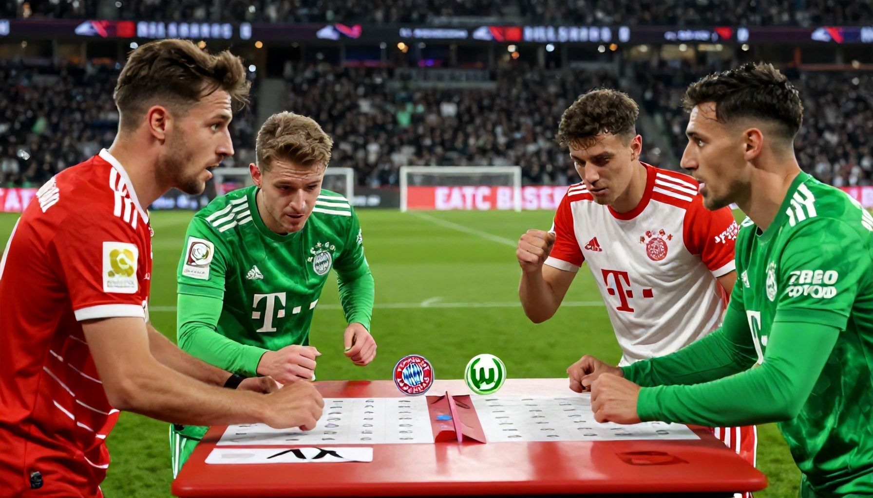 Ein spannendes Duell gegen Wolfsburg
