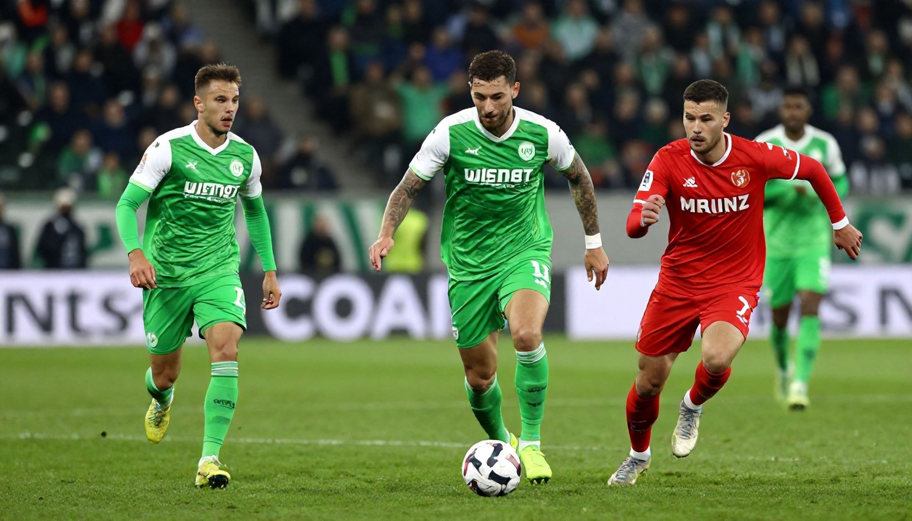 Ein spannendes Rückspiel in der Volkswagen Arena