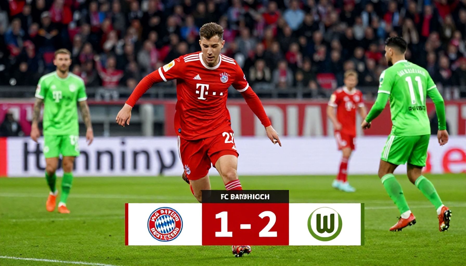 Ein spannendes Spiel von Anfang an