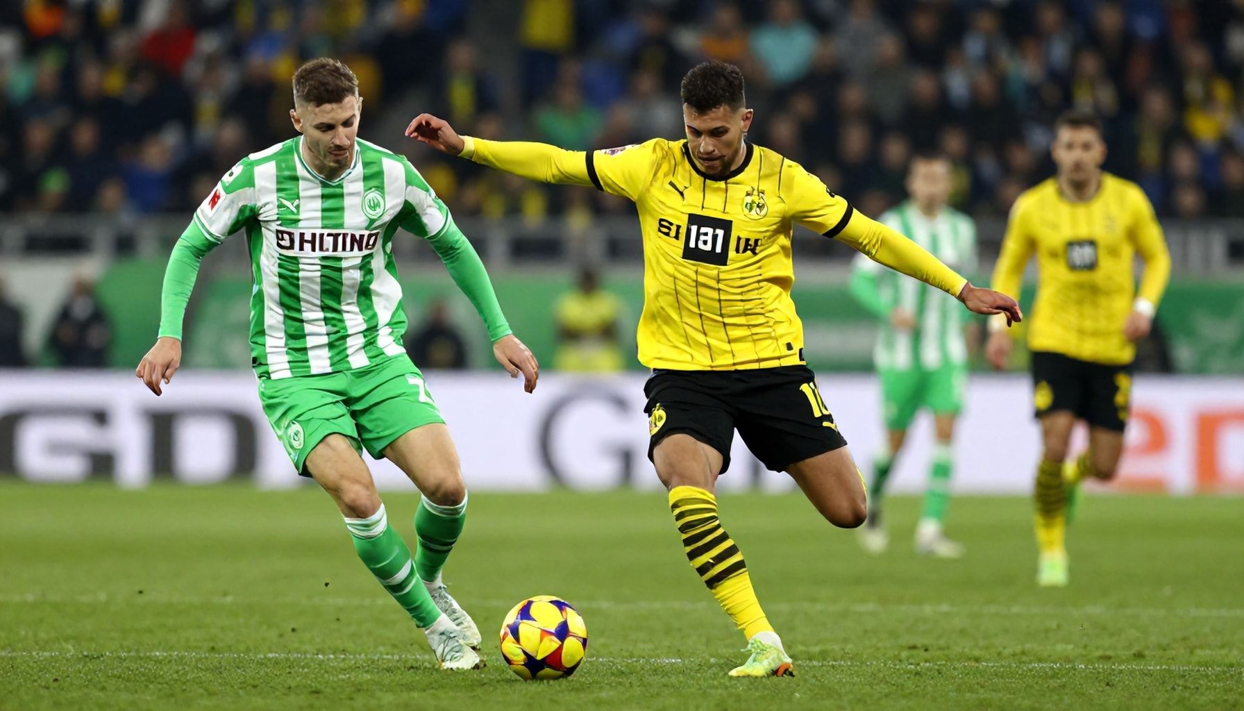 Ein spannendes Spiel von Anfang an