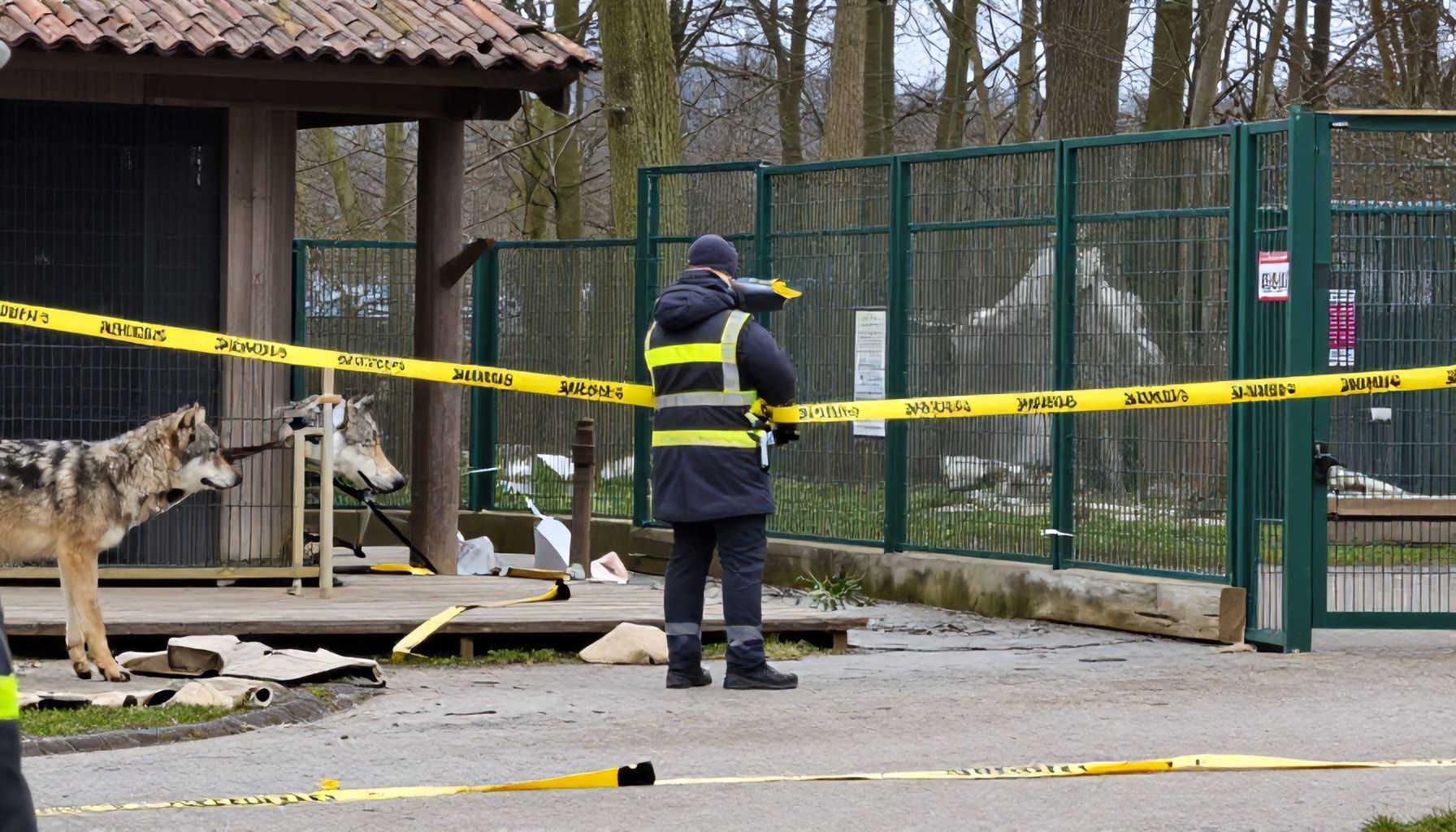 Einbruch im Tierpark Wolfsburg