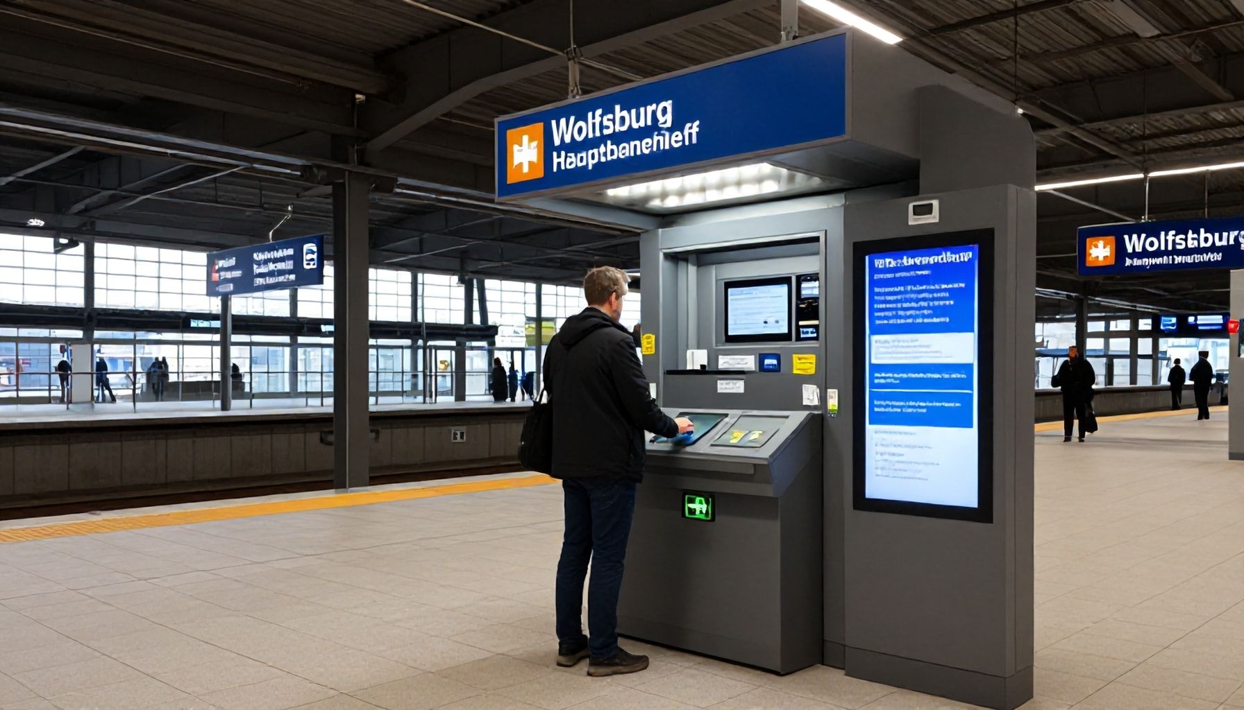 Einfache Bedienung für Reisende