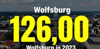 Wolfsburg verzeichnet 126.000 Einwohner im Jahr 2023