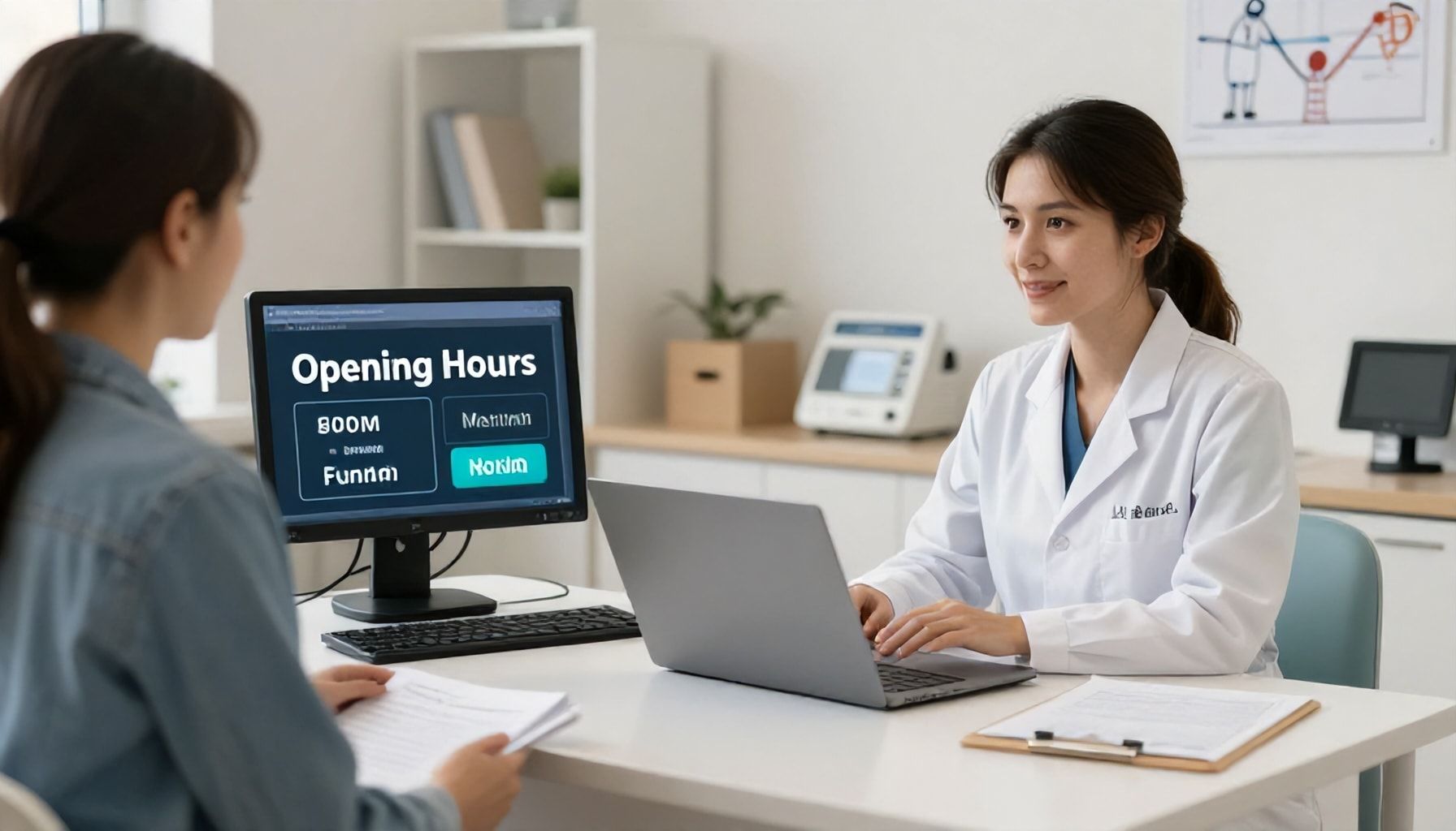 Erweiterte Öffnungszeiten für Patientinnen