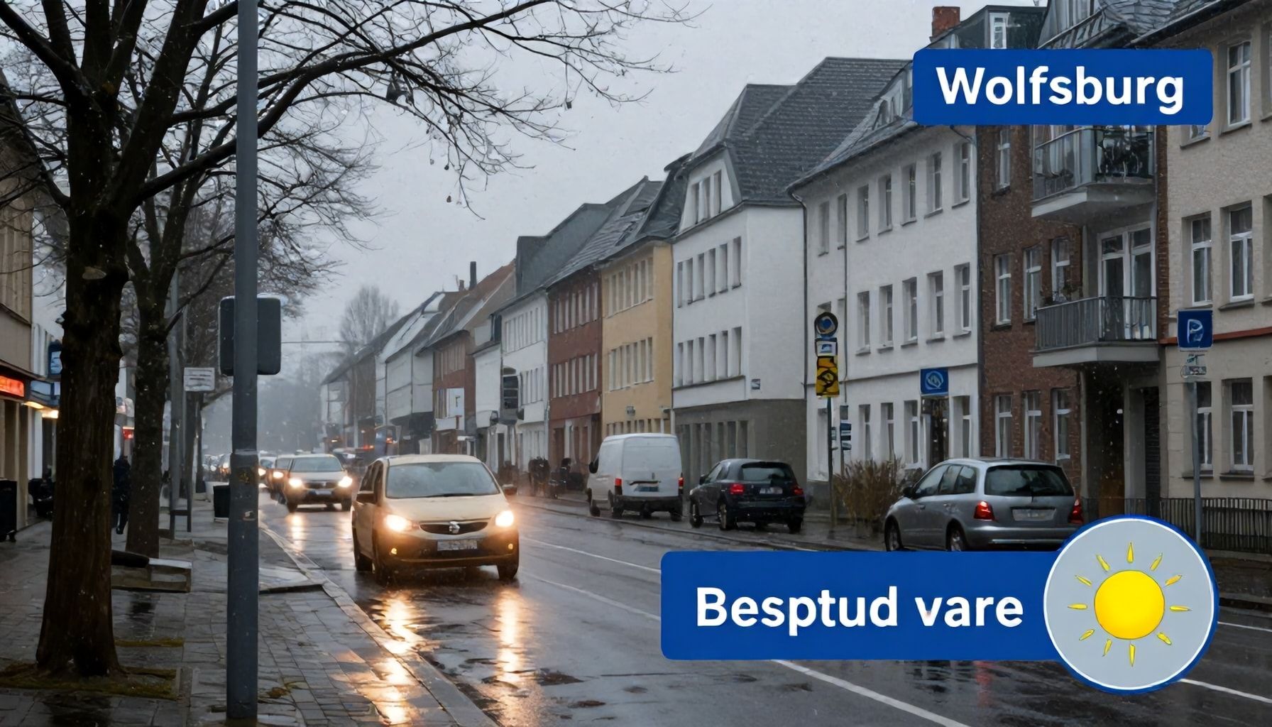 Extremwetter ereignet sich in Wolfsburg