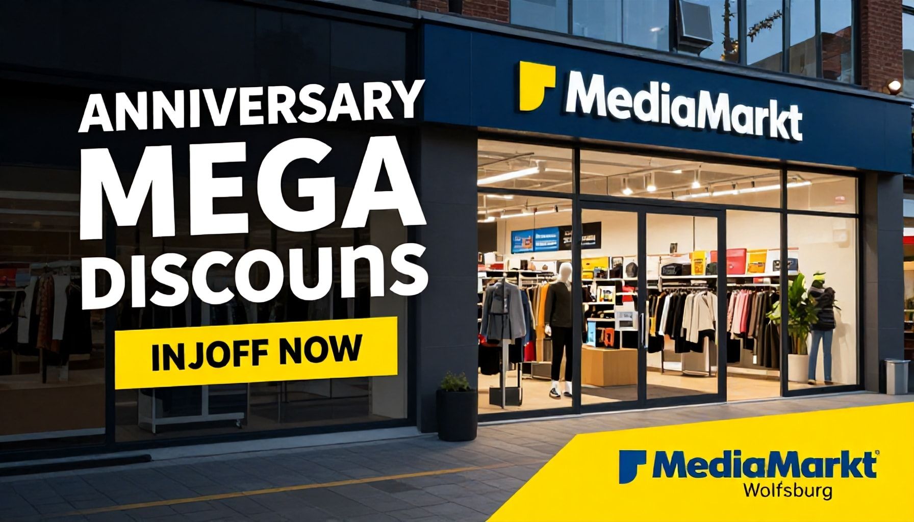 Große Rabatte zum Jubiläum