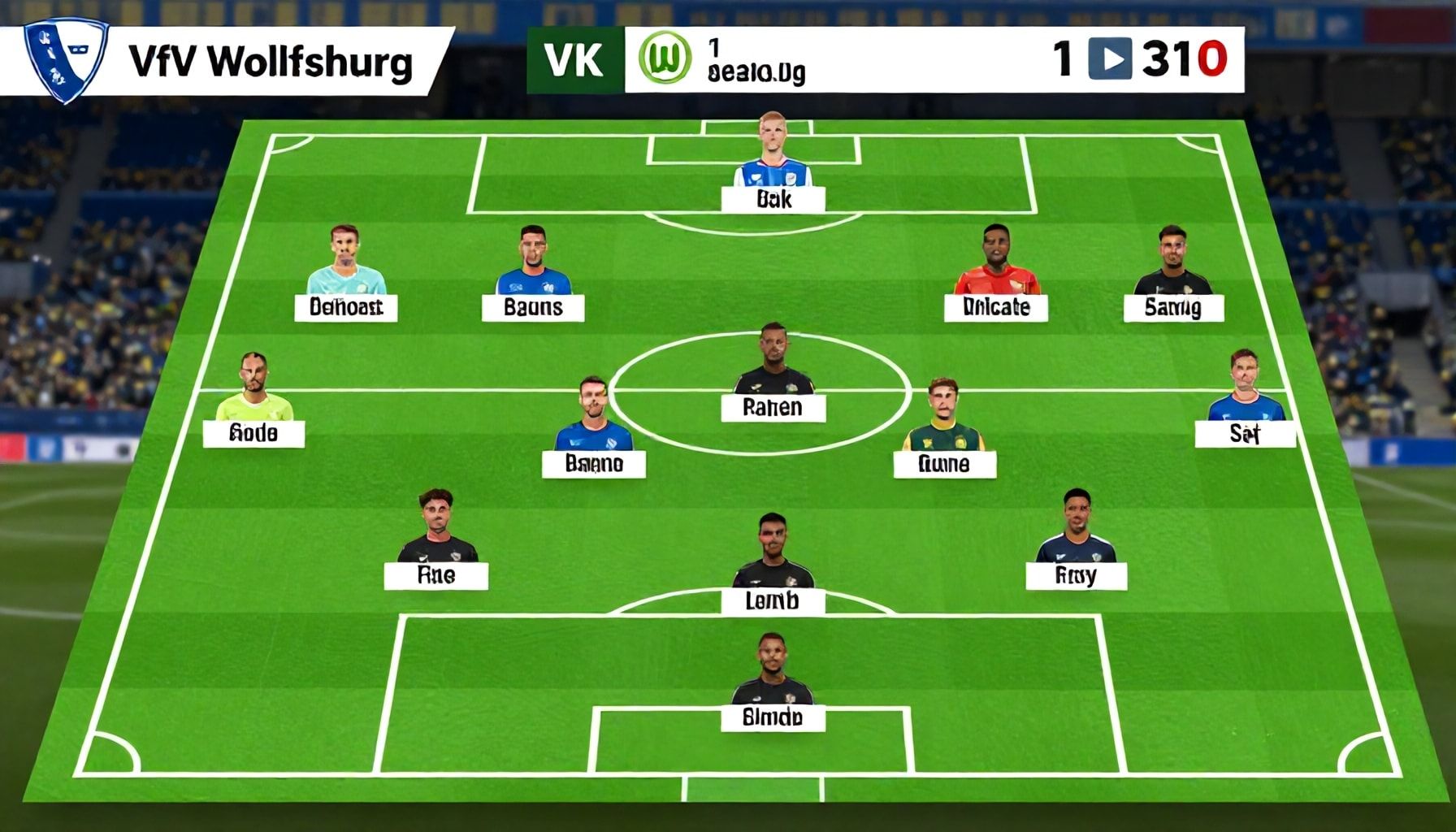 Heidenheim's Aufstellung im Detail