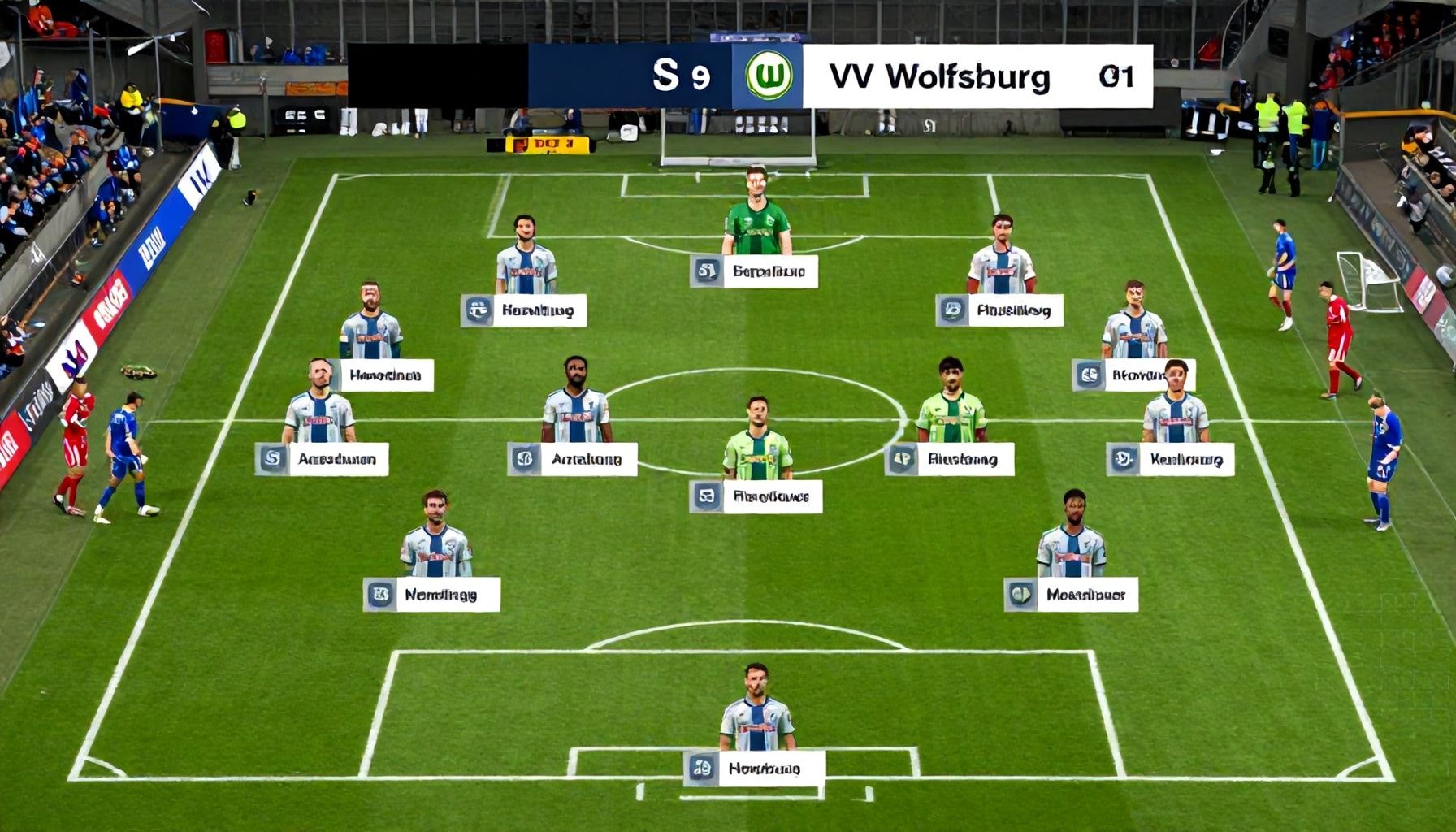 Hemelinger Kader für das Derby