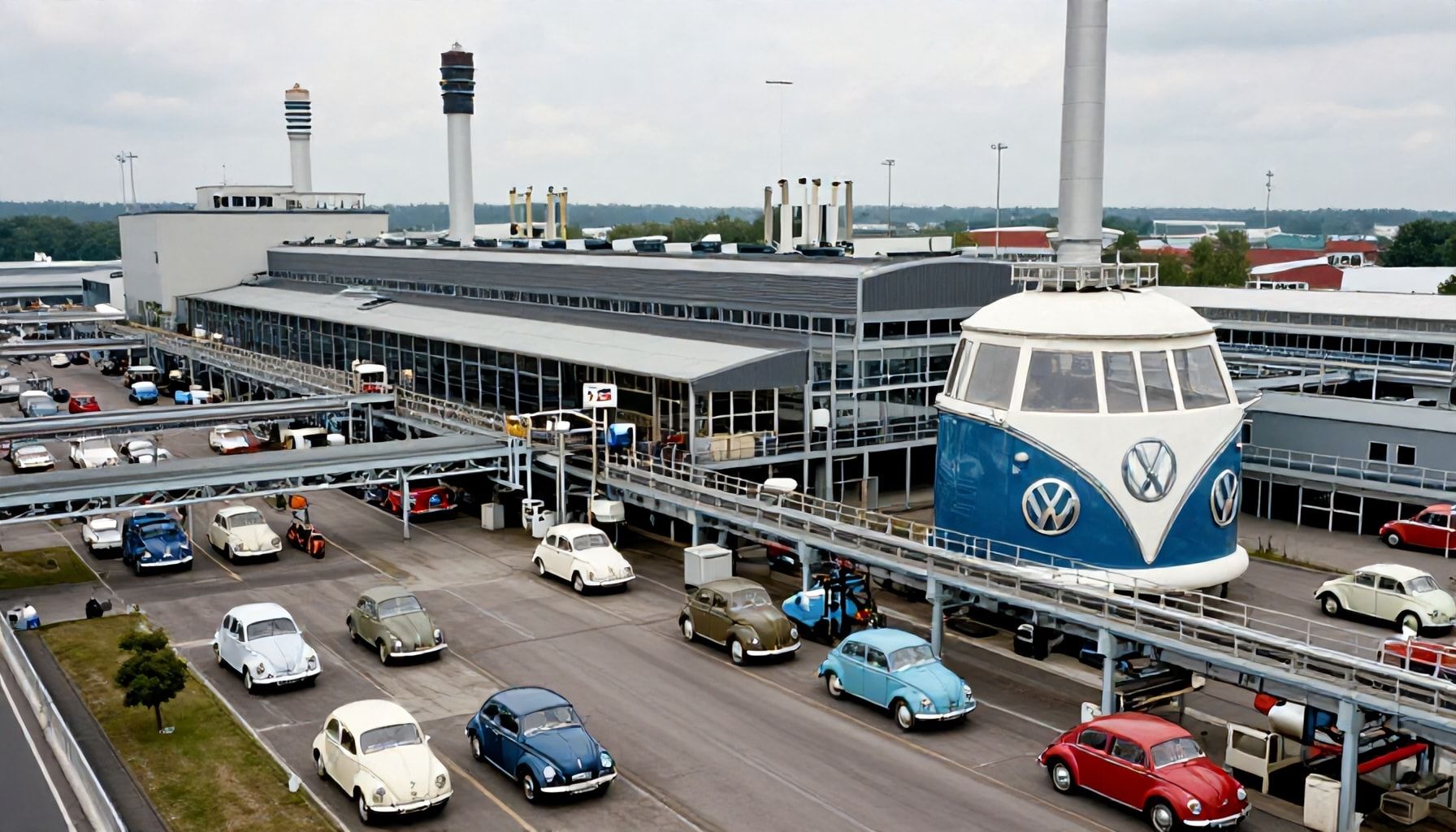 Historische Produktionsleistung in Wolfsburg